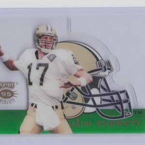 1995 Playoff Absolute Jim Everett #HDC #13 Saints Helmet Die Cuts