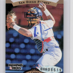 1995 SP Top Prospects Raul Casanova AU #NNO Chicks Autographs