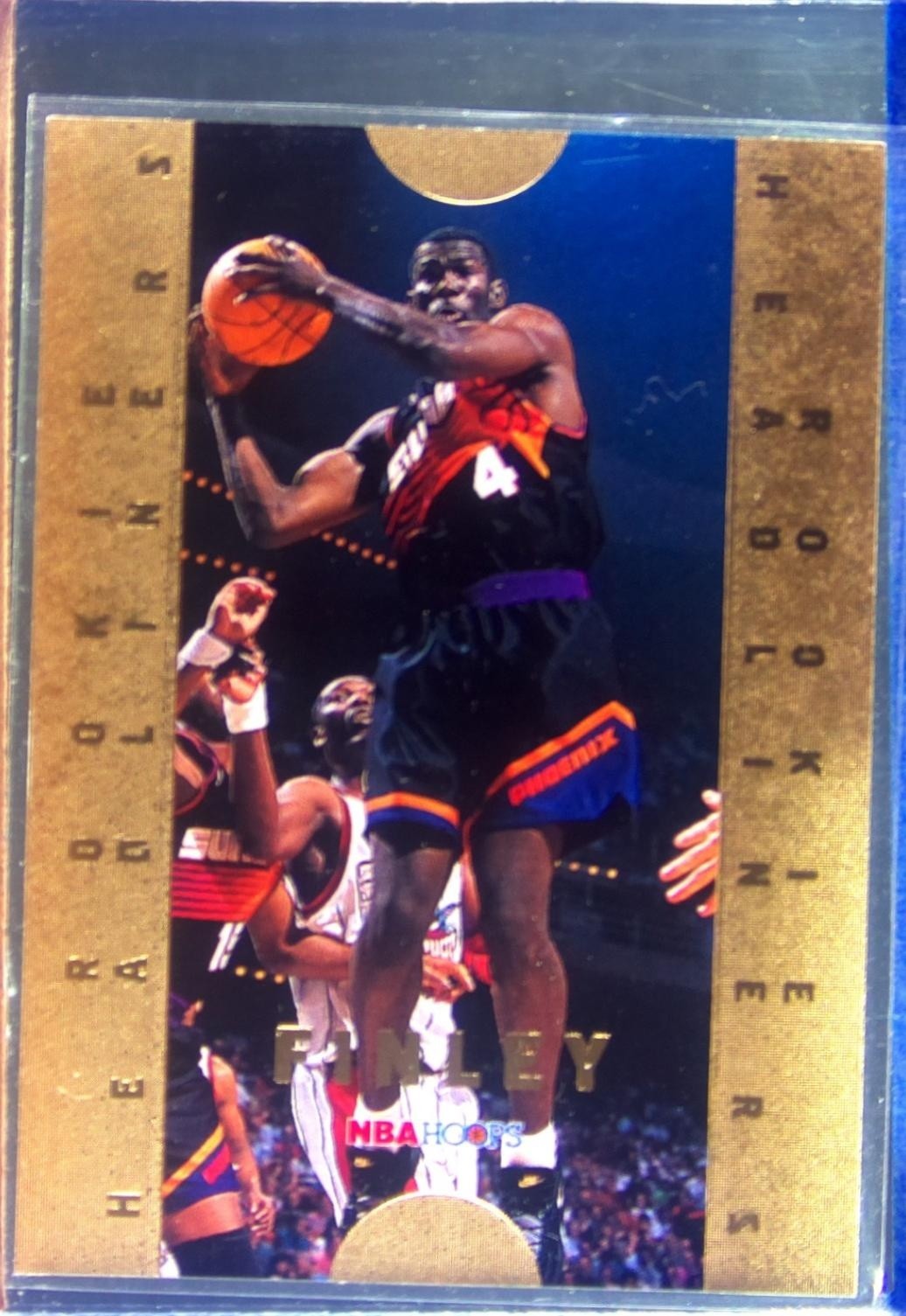 1996-97 Hoops Michael Finley #6 Suns Rookie Headliners