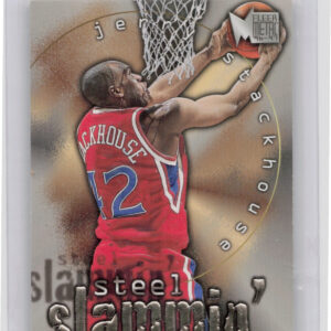 1996-97 Metal Jerry Stackhouse #10 76ers Steel Slammin'