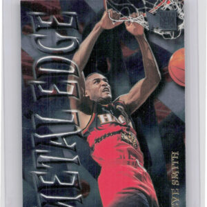 1996-97 Metal Steve Smith #6 Hawks Metal Edge
