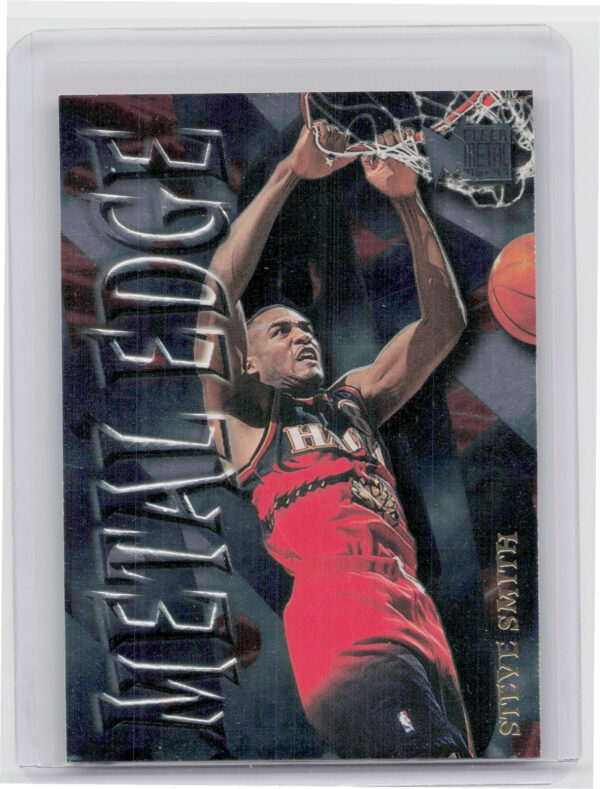 1996-97 Metal Steve Smith #6 Hawks Metal Edge