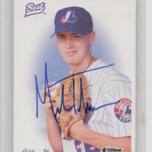 1996 Best Mike Thurman AU #NNO Polecats Autographs