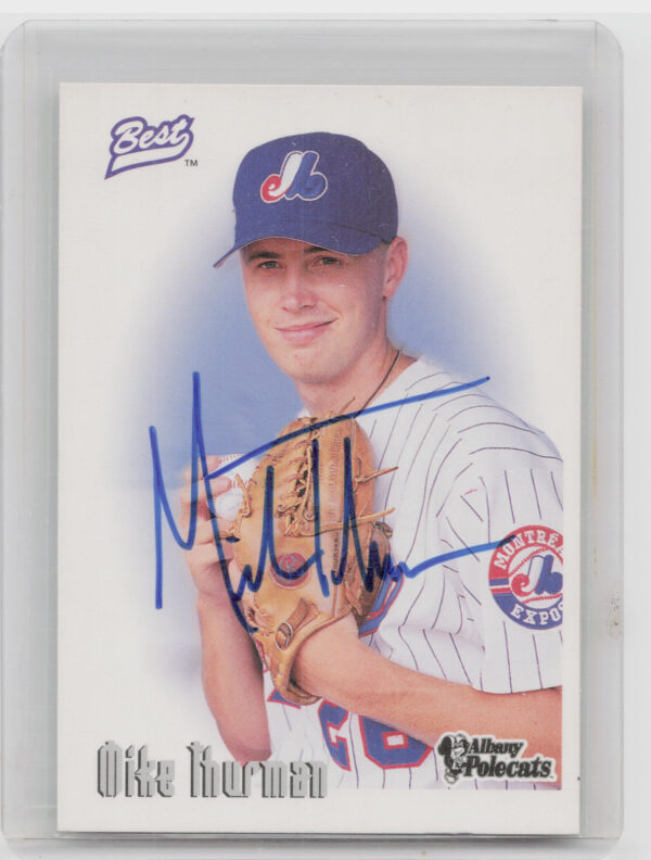 1996 Best Mike Thurman AU #NNO Polecats Autographs