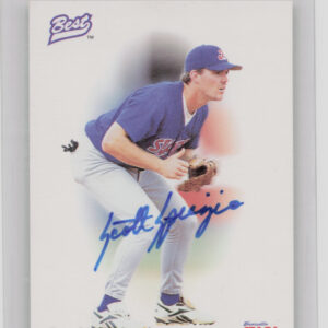1996 Best Scott Spiezio AU #NNO Stars Autographs