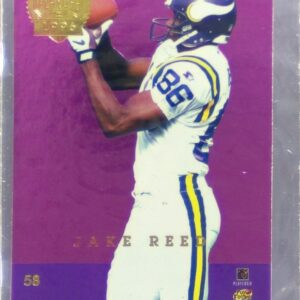 1996 Playoff Trophy Contenders Isaac Bruce / Jake Reed #58 Vikings Back to Back