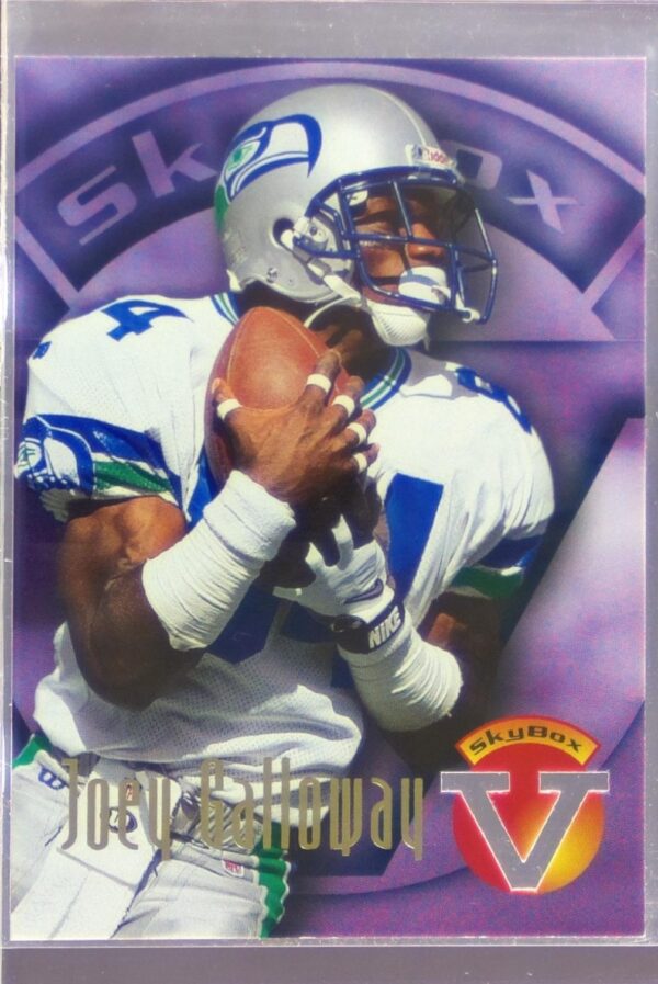 1996 SkyBox Premium Joey Galloway #4 Seahawks SkyBox V