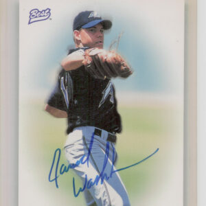 1997 Best Jarrod Washburn AU #NNO Storm Autographs Autograph Series