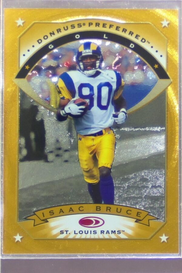 1997 Donruss Preferred Isaac Bruce #43 Rams