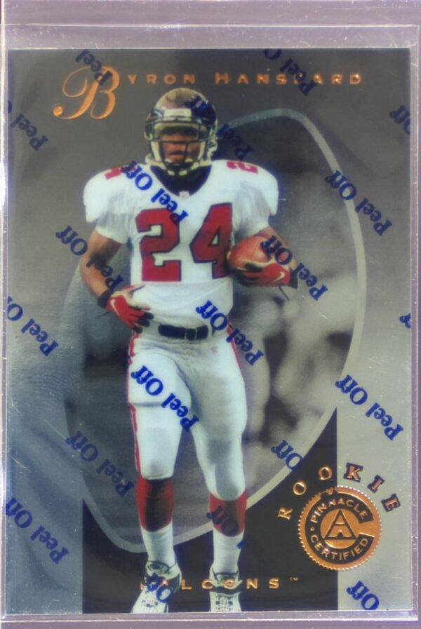 1997 Pinnacle Certified Byron Hanspard RC #123 Falcons