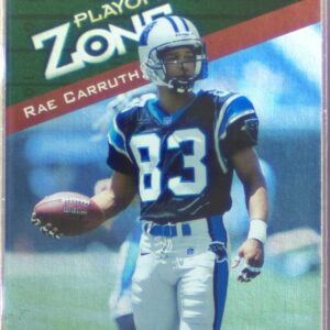 1997 Playoff Zone Rae Carruth RC #147 Panthers