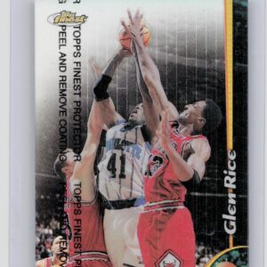 1998-99 Finest Glen Rice Refractors #217 Hornets