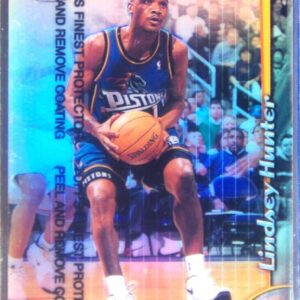 1998-99 Finest Lindsey Hunter Refractors #80 Pistons