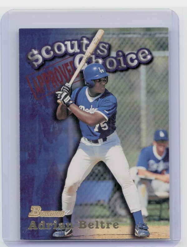 1998 Bowman Adrian Beltre #SC10 Dodgers Scout's Choice
