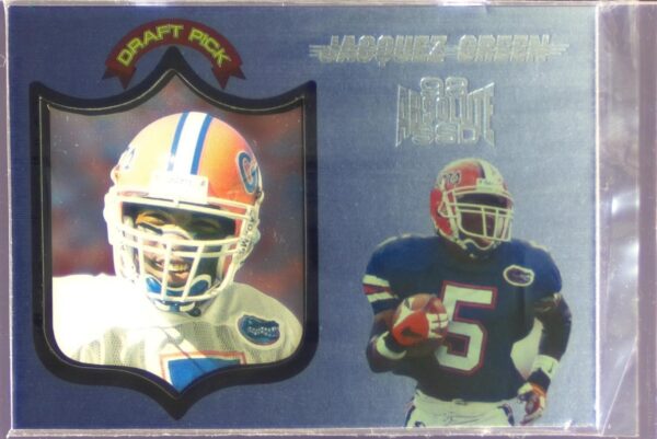 1998 Playoff Absolute SSD Hobby Jacquez Green RC RC #53 Buccaneers