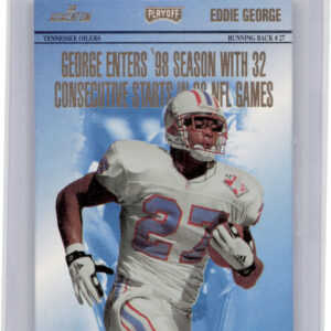 1998 Playoff Momentum SSD Hobby Eddie George #11 Oilers Headliners