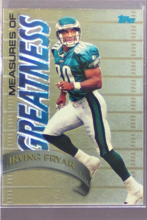 1998 Topps Irving Fryar #MG9 Eagles Measures of Greatness