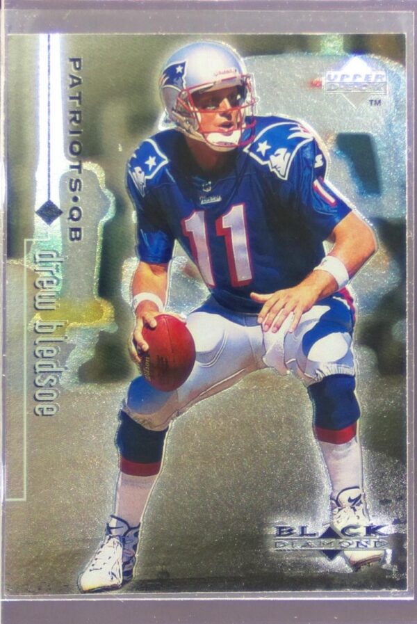 1998 Upper Deck Black Diamond Rookie Edition Drew Bledsoe #49 Patriots