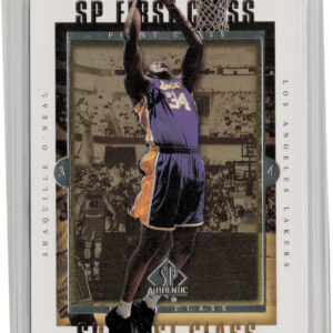1999-00 SP Authentic Shaquille O'Neal #FC12 Lakers First Class