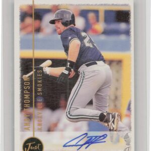 1999 Just Andy Thompson Auto #NNO Smokies Autographs