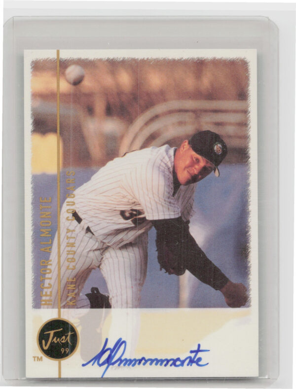 1999 Just Hector Almonte AU #NNO Cougars Autographs
