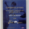 1999 Just Kris Benson AU #NNO Sounds Autographs - Image 3