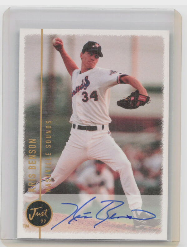 1999 Just Kris Benson AU #NNO Sounds Autographs
