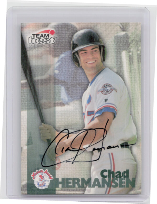 1999 Team Best Rookie Chad Hermansen AU #NNO Sounds Autographs