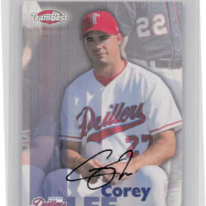 1999 Team Best Rookie Corey Lee AU #NNO Drillers Autographs