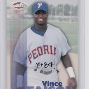 1999 Team Best Rookie Vince Faison AU #NNO Padres Autographs