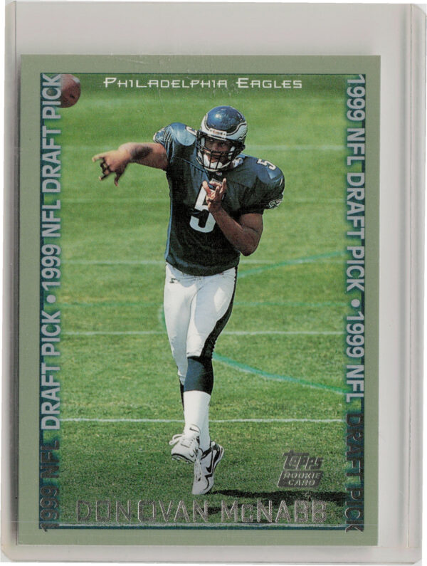 1999 Topps Donovan McNabb RC #341 Eagles