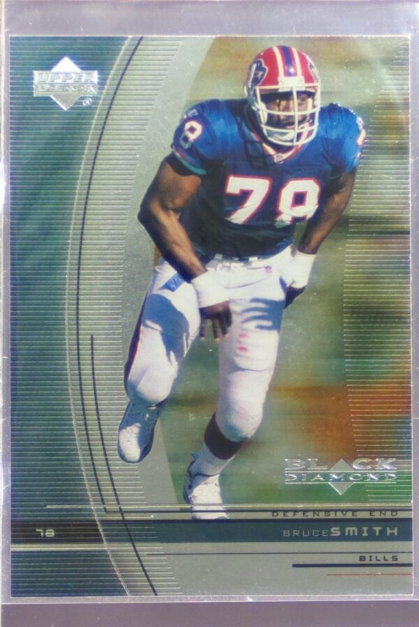 1999 UD Black Diamond Bruce Smith #15 Bills