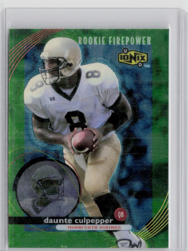 1999 UD Ionix Daunte Culpepper RC #63 Vikings