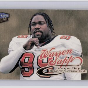 1999 Ultra Warren Sapp Gold Medallion #9G Buccaneers