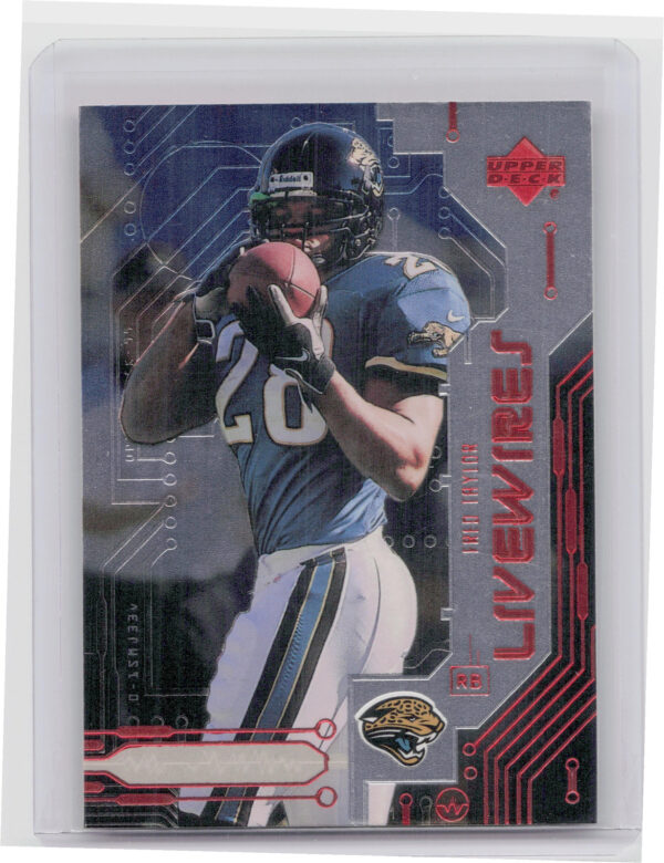 1999 Upper Deck Fred Taylor #L8 Jaguars Live Wires