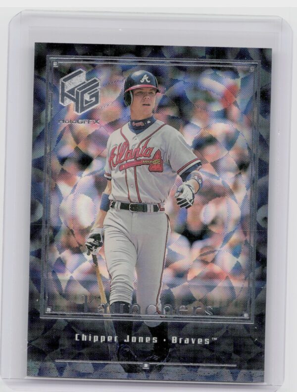 1999 Upper Deck HoloGrFX Chipper Jones #L9 Braves Launchers
