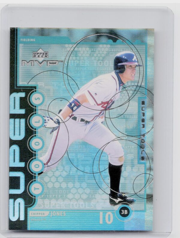 1999 Upper Deck MVP Chipper Jones #T15 Braves Super Tools