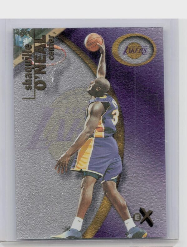 2000-01 E-X Shaquille O'Neal #38 Lakers