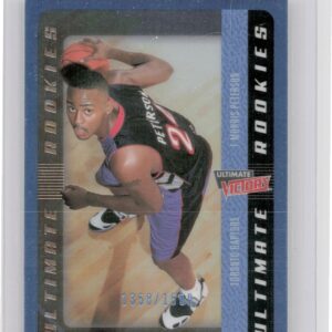 2000-01 Upper Deck Ultimate Victory Morris Peterson /1500 RC #111 Raptors