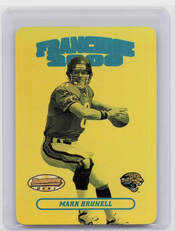 2000 Bowman's Best Mark Brunell Franchise 2000 f8 Jaguars