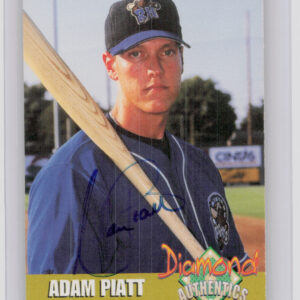 2000 Diamond Authentics Autographs Adam Piatt AU SN500 #TC2 RockHounds Triple Cr