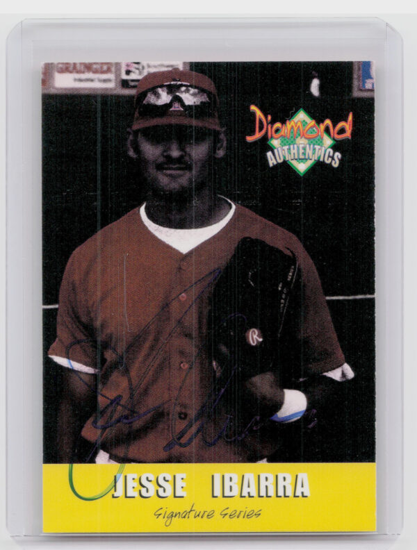 2000 Diamond Authentics Autographs Jesse Ibarra AU SN3250 #3 Drillers