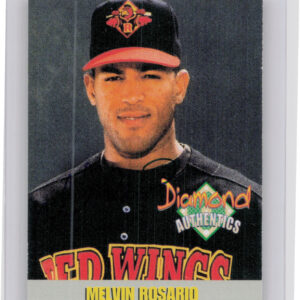2000 Diamond Authentics Autographs Melvin Rosario AU SN3250 #5 Wings