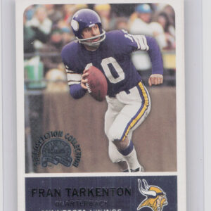 2000 Fleer Greats of the Game Fran Tarkenton #7RC Vikings Retrospection Collecti