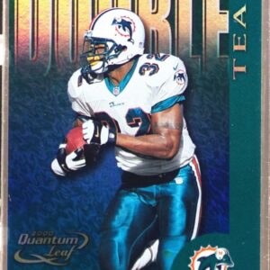 2000 Quantum Leaf J.J. Johnson / Dan Marino /1500 #DT-01 Dolphins Double Team