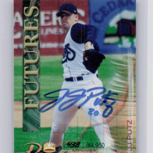 2000 Royal Rookies Futures J.J. Putz AU SN4950 #28 Rattlers Autographs