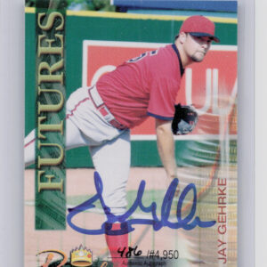 2000 Royal Rookies Futures Jay Gehrke AU SN4950 #26 Indians Autographs