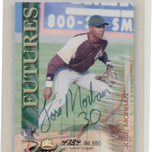 2000 Royal Rookies Futures Jose Morban AU SN4950 #8 Gnats Autographs