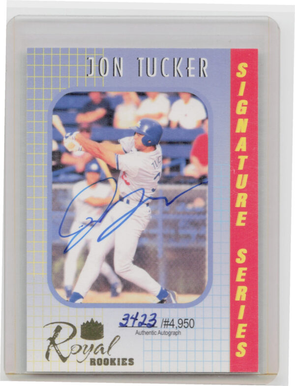 2000 Royal Rookies Jon Tucker SN4950 AU #32 Expos Autographs