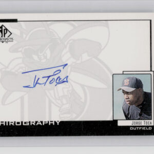2000 SP Top Prospects Jorge Toca AU #JTO Mets Chirography